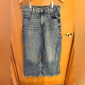 Gap High Rise Stride Ankle Jeans